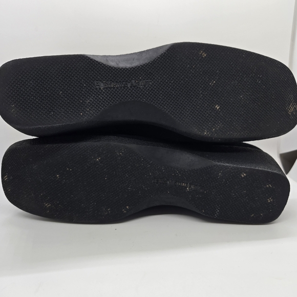 Etienne Aigner Black Leather Suede Lace Up Ankle Boot 9.5 - Picture 12 of 12